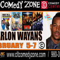 Marlon Wayans at The Comedy Zone – Charlotte – Feb 5th – 7th
