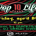 Pop Life 10th Year Anniversary