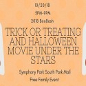 2018 BooBash! Free Trick or Treating and Movie Under the Stars at South Park
