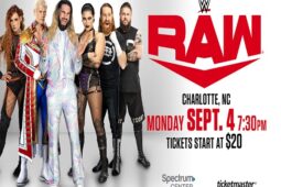 WWE MONDAY NIGHT RAW – SEP 4TH